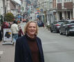 Ilse Roggeman in het centrum van Geraardsbergen